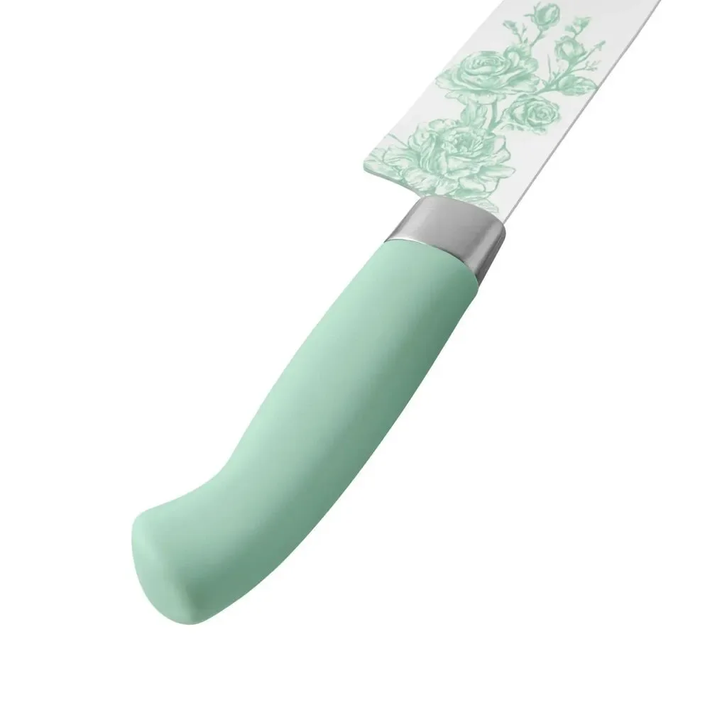 Pioneer Woman Agatha Utility Knife Set 4-Piece Stainless Steel Kitchen Gift NEW